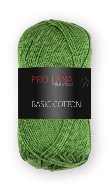Baumwollgarn Basic Cotton Fb. 75 Grün von Pro Lana